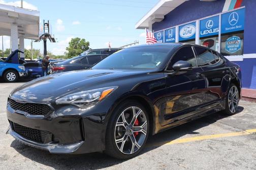 Black 2020 Kia Stinger GT