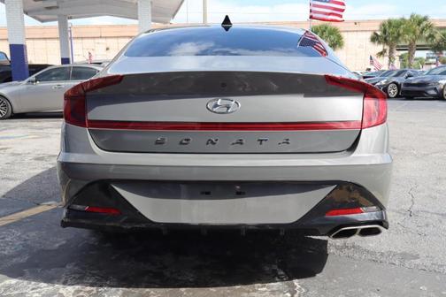 Gray 2022 Hyundai SONATA SEL