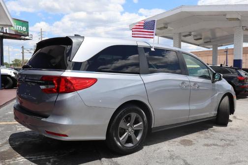 Silver 2021 Honda Odyssey EX