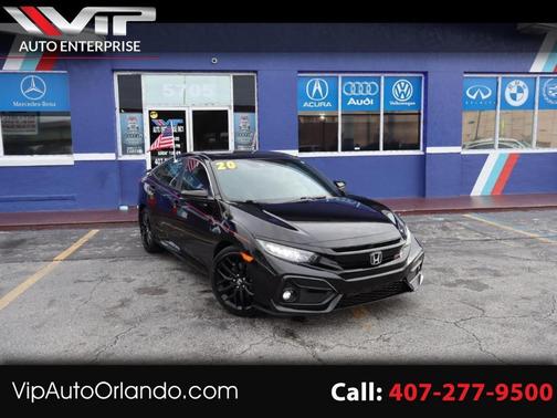 Black 2020 Honda Civic Si Base