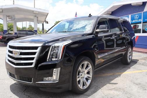 Black 2017 Cadillac Escalade ESV Premium Luxury