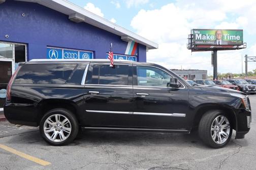 Black 2017 Cadillac Escalade ESV Premium Luxury