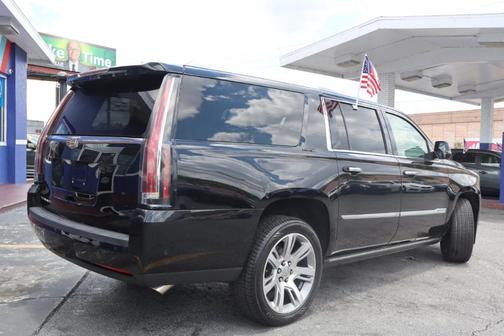 Black 2017 Cadillac Escalade ESV Premium Luxury