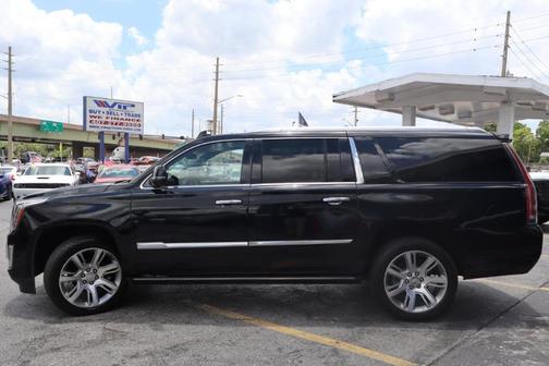 Black 2017 Cadillac Escalade ESV Premium Luxury