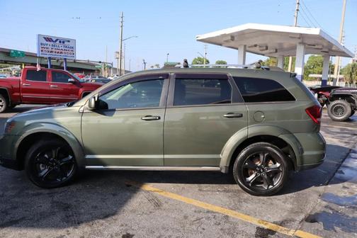 Green 2018 Dodge Journey Crossroad