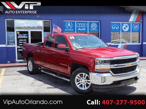 Red 2019 Chevrolet Silverado 1500 LD 1LT