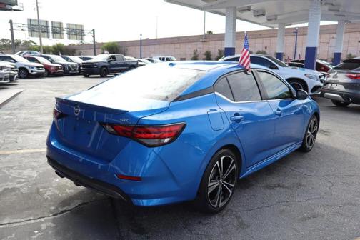 Electric Blue Metallic 2022 Nissan Sentra SR