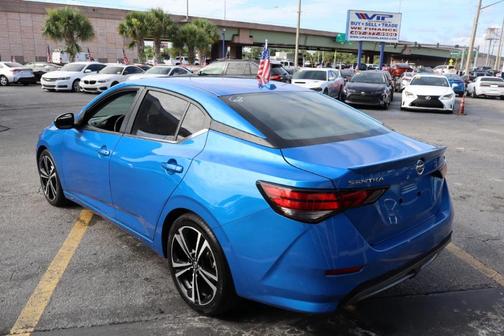 Electric Blue Metallic 2022 Nissan Sentra SR