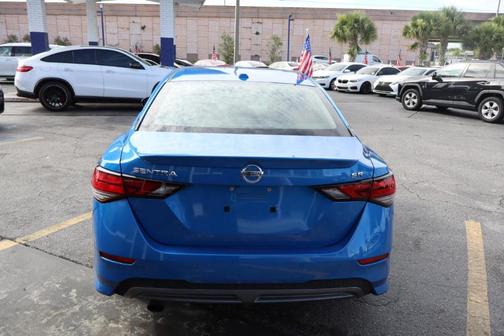 Electric Blue Metallic 2022 Nissan Sentra SR