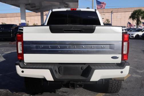 White 2021 Ford F-250 Platinum