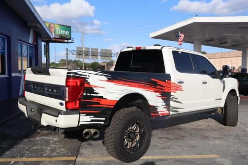White 2021 Ford F-250 Platinum