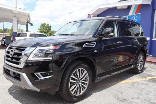Black 2021 Nissan Armada SL