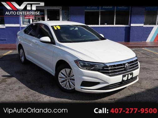 Pure White 2019 Volkswagen Jetta 1.4T S