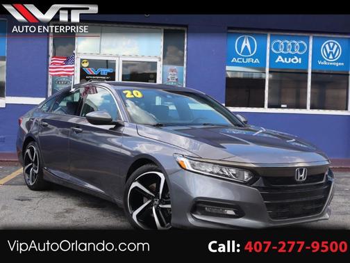 Gray 2020 Honda Accord Sport 1.5T