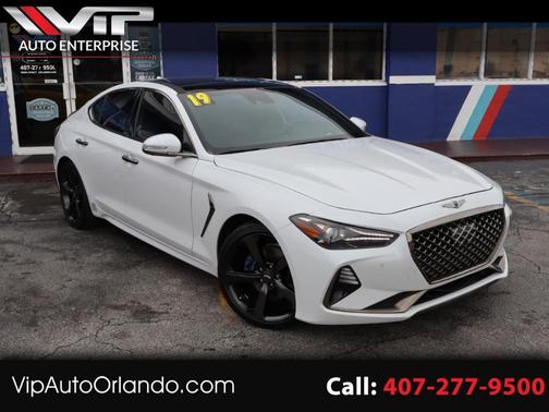 White 2019 Genesis G70 2.0T Advanced