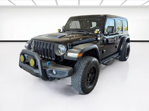 Black Clearcoat 2022 Jeep Wrangler Unlimited 4xe Rubicon