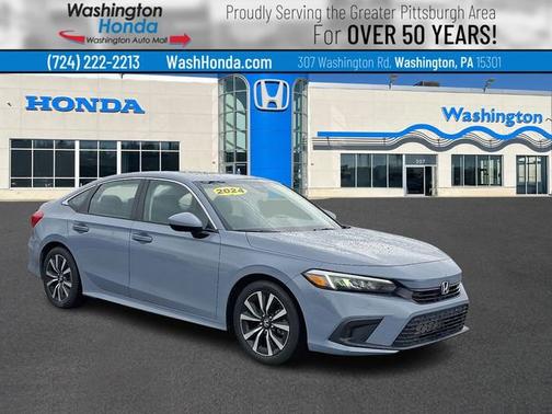 Sonic Gray Pearl 2024 Honda Civic