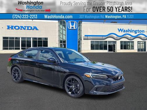 Crystal Black Pearl 2023 Honda Civic Si