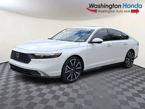 Platinum White Pearl 2024 Honda Accord Hybrid