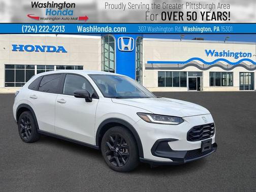 Platinum White Pearl 2023 Honda HR-V