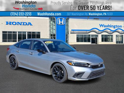 Lunar Silver Metallic 2024 Honda Civic