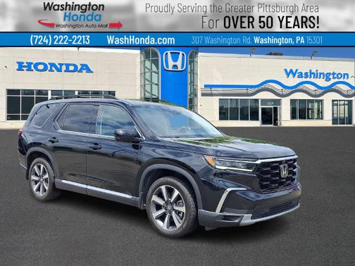 Crystal Black Pearl 2025 Honda Pilot