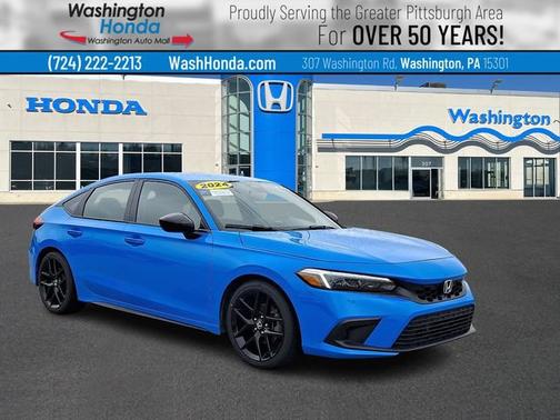 Boost Blue Pearl 2024 Honda Civic