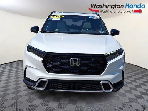 Platinum White Pearl 2024 Honda CR-V Hybrid
