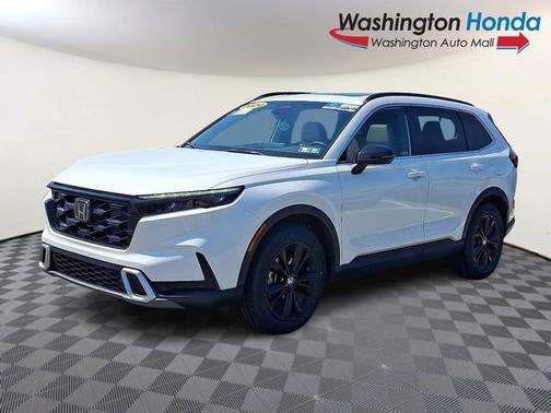 Platinum White Pearl 2024 Honda CR-V Hybrid