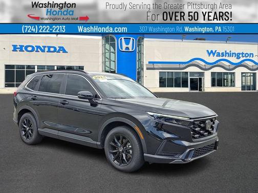 Crystal Black Pearl 2024 Honda CR-V Hybrid