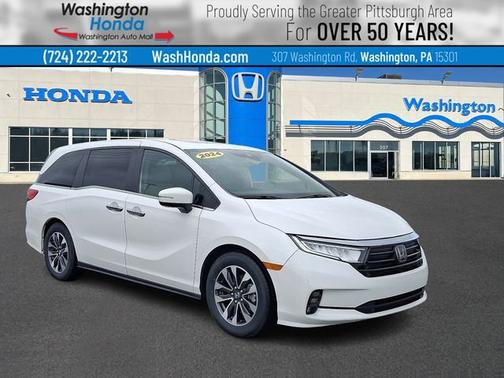 Platinum White Pearl 2024 Honda Odyssey