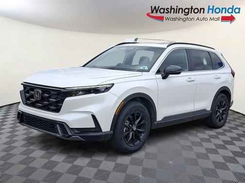 Platinum White Pearl 2024 Honda CR-V Hybrid