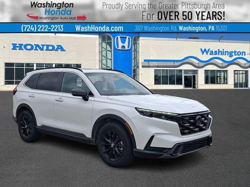 Platinum White Pearl 2024 Honda CR-V Hybrid