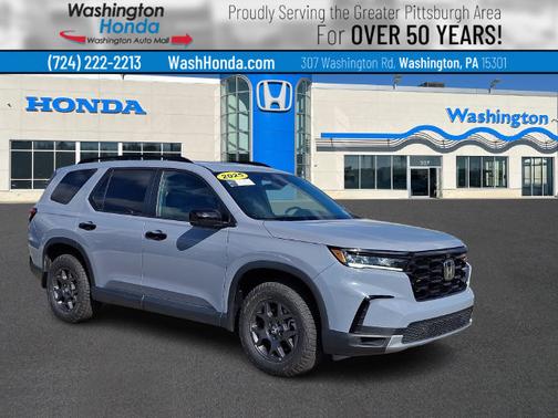 Sonic Gray Pearl 2025 Honda Pilot