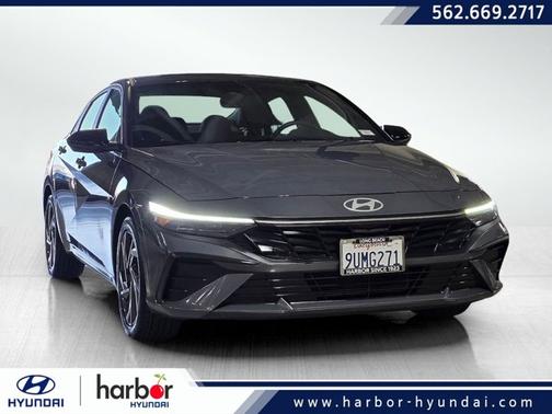 Gray 2025 Hyundai ELANTRA SEL Sport