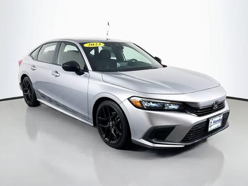 Lunar Silver Metallic 2023 Honda Civic Sport