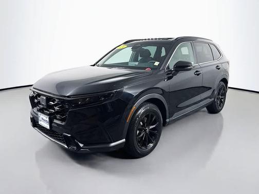 Crystal Black Pearl 2024 Honda CR-V Hybrid Sport