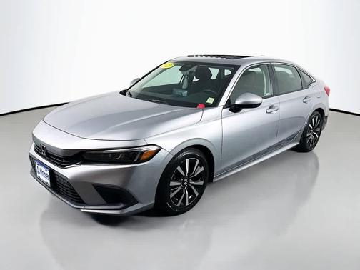 Lunar Silver Metallic 2023 Honda Civic EX