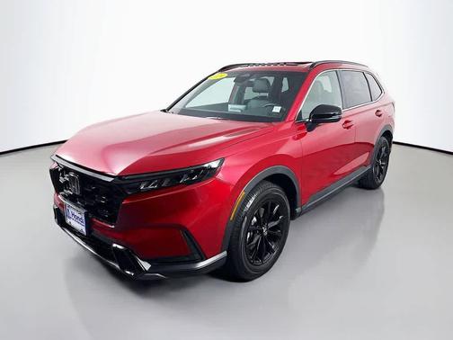 Radiant Red Metallic 2024 Honda CR-V Hybrid Sport-L