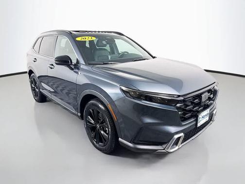 Meteorite Gray Metallic 2023 Honda CR-V Hybrid Sport Touring