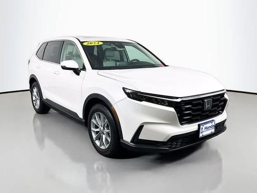 Platinum White Pearl 2024 Honda CR-V EX