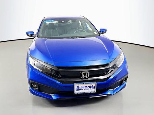 Cosmic Blue Metallic 2020 Honda Civic Sport
