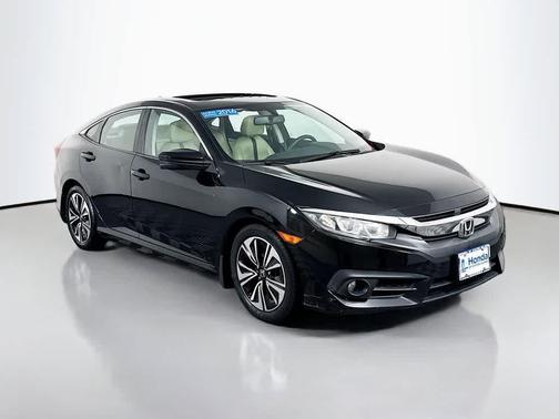 Crystal Black Pearl 2016 Honda Civic EX-L