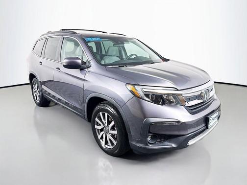Modern Steel Metallic 2021 Honda Pilot EX