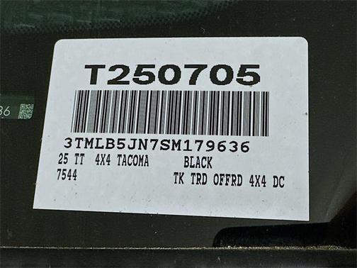 2025 Toyota Tacoma TRD Off-Road