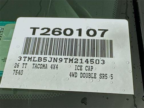 2026 Toyota Tacoma SR5