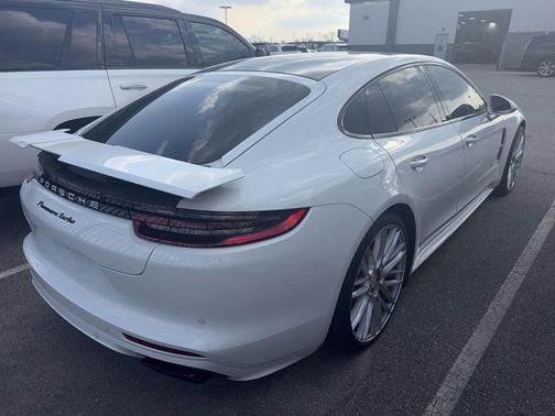 White 2017 Porsche Panamera Turbo