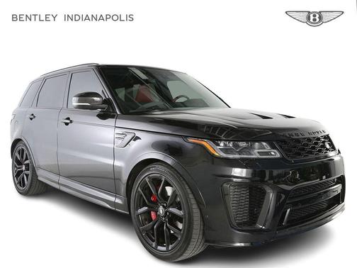 Black 2020 Land Rover Range Rover Sport SVR