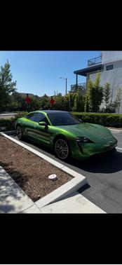Mamba Green Metallic 2023 Porsche Taycan Base