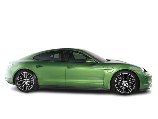 Mamba Green Metallic 2023 Porsche Taycan Base